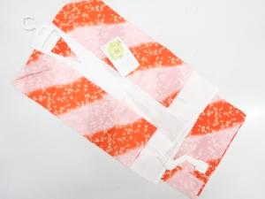 花模様二部式半襦袢